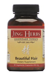 Beautiful Hair Herbal Supplement by Jing Herbs