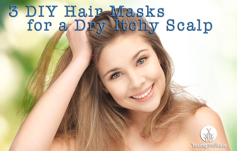 3 DIY Hair Masks for a Dry Itchy Scalp