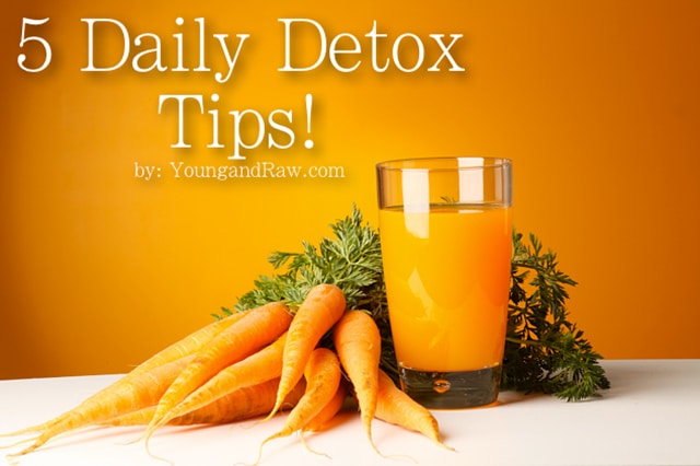 5 Daily Detox Tips