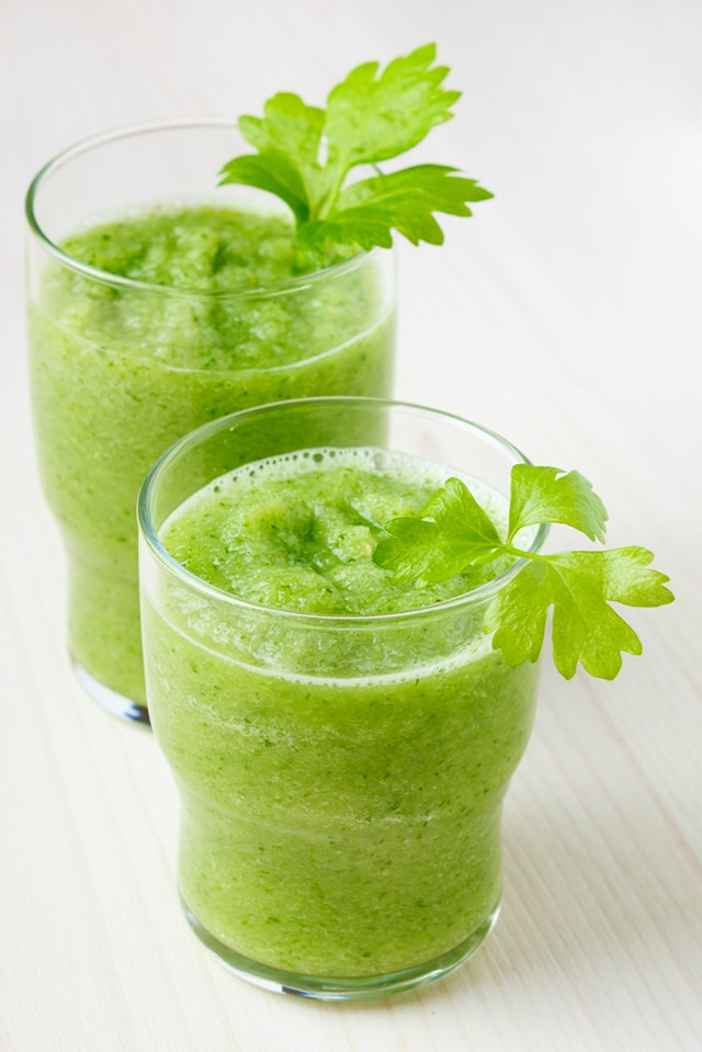 Arugula Pear Green Smoothie