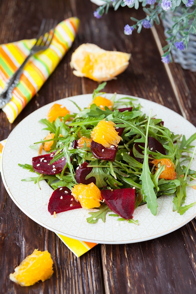 Beet Arugula Salad