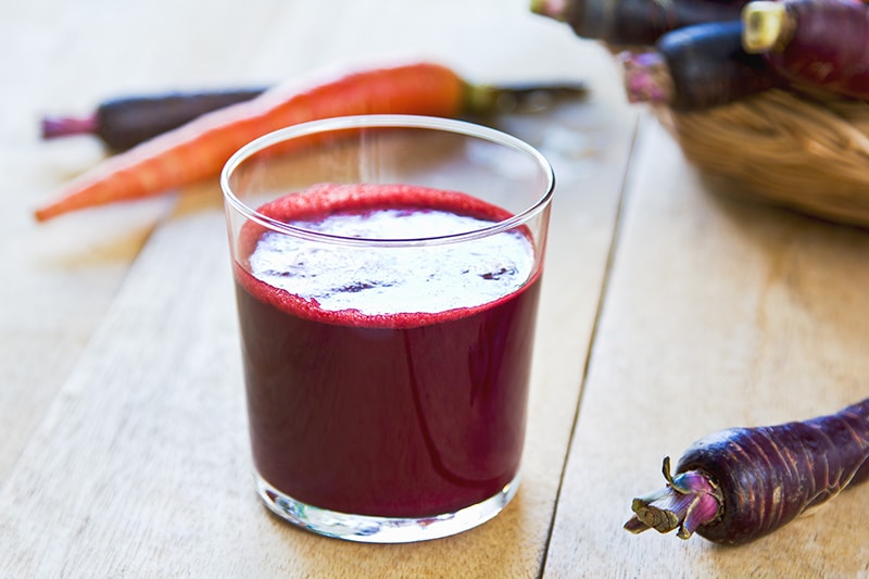 Detox and Fight Inflammation With This Delicious Beet & Purple Cabbage Juice