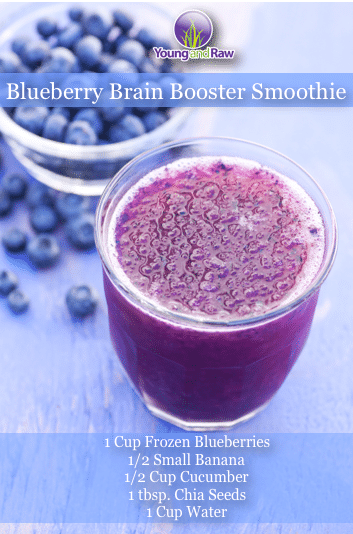 Blueberry Brain Booster Smoothie
