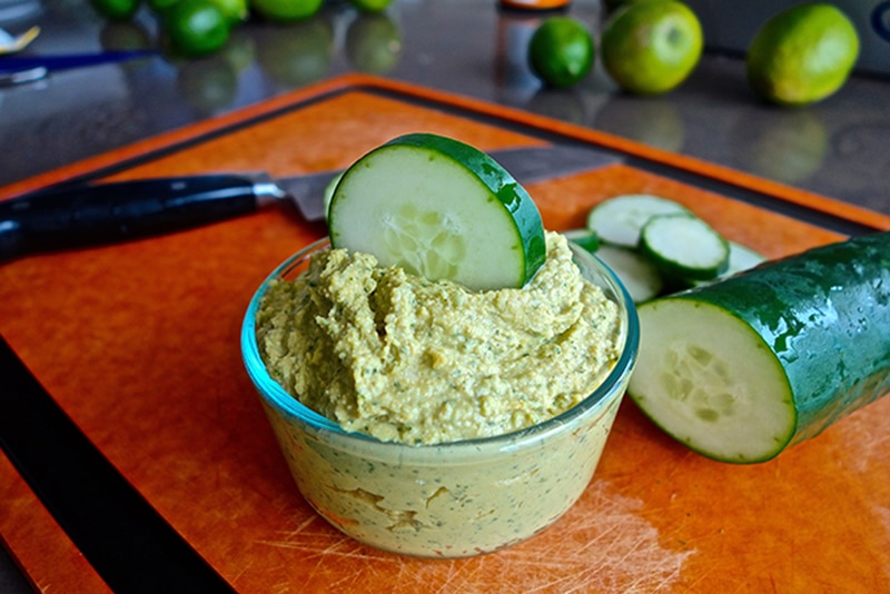 Cilantro Jalepeno Hummus