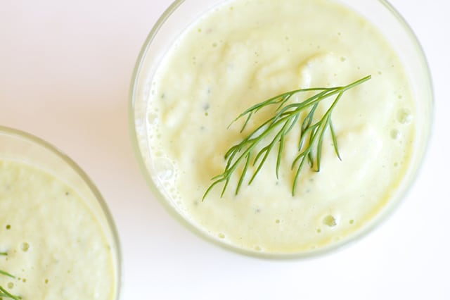Creamy Pineapple Fennel Smoothie