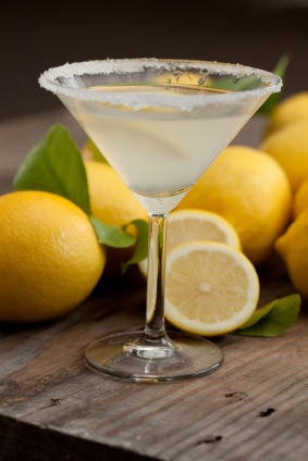 Iced Lemon Martini