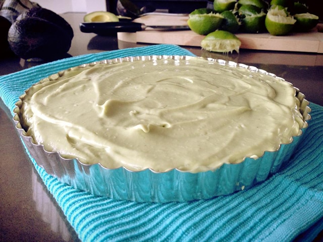 Lime Pie Setting