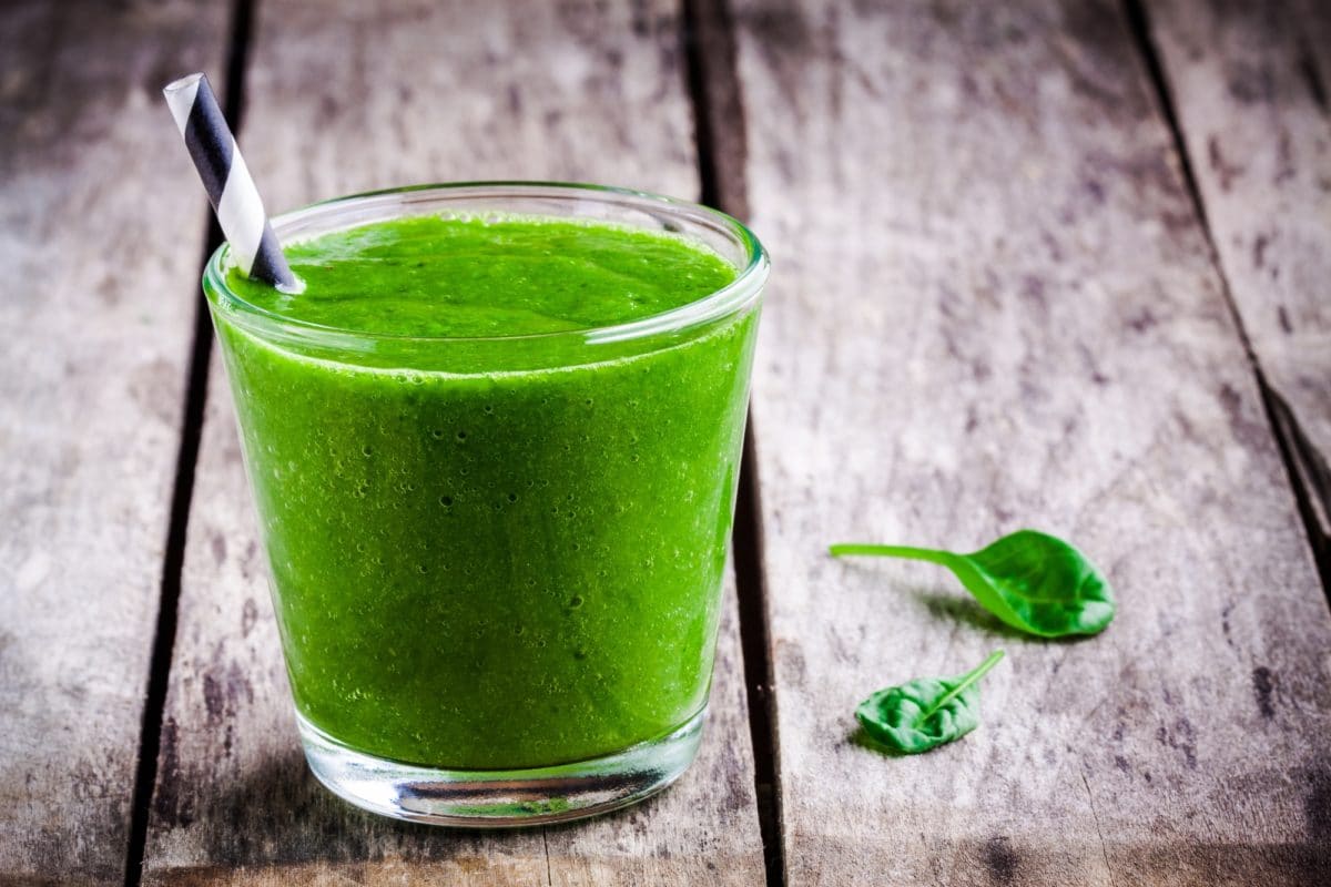 Magnesium and Iron Rich Strengthening Basil Smoothie Young and Raw