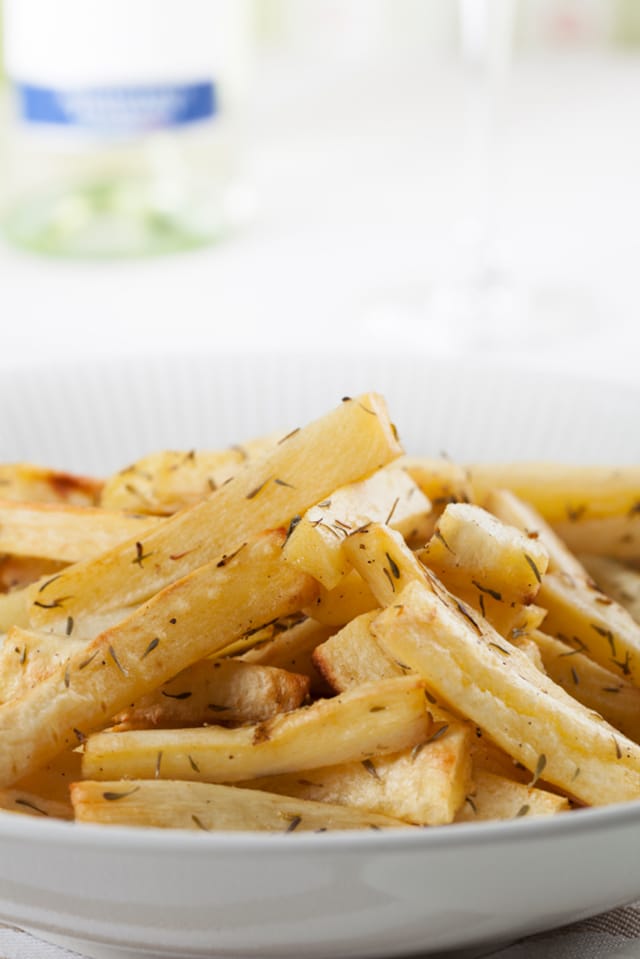 Herbed Parsnip Fries 