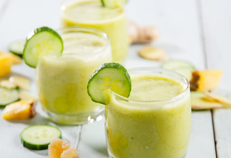 Pineapple Turmeric Post-Workout Smoothie