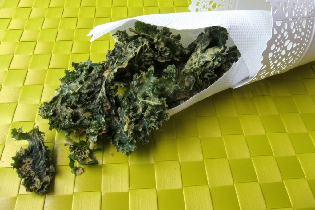 Priscilla's Cheesy Dill Kale Chips