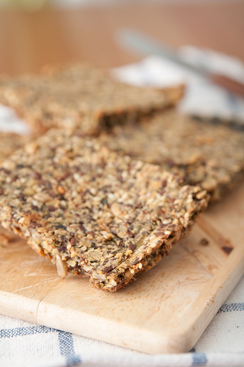 Maca Carrot Onion Crackers