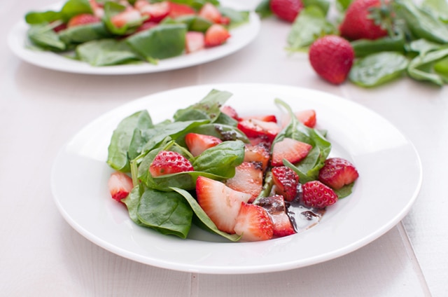 Strawberry Spinach Salad