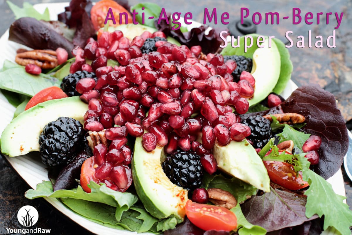 Anti-Age-Me Pom-Berry Super Salad