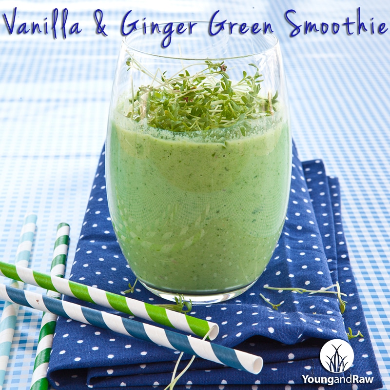 Vanilla & Ginger Greens Smoothie