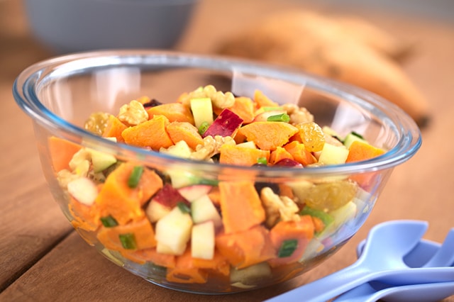 Yam and Apple Salad