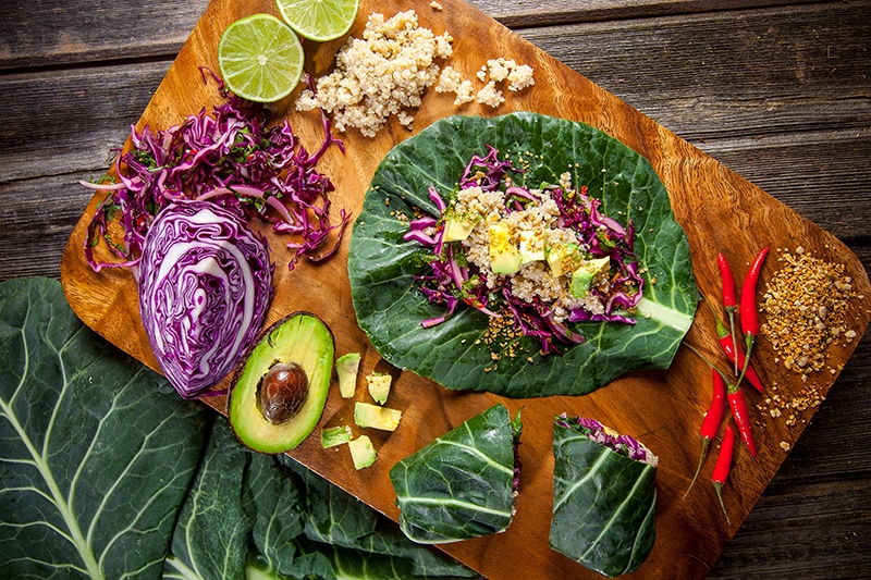 collard green wraps