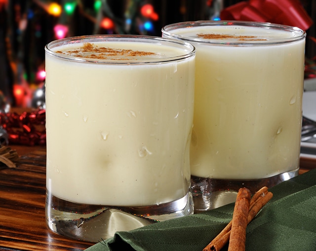 Eggnog Spiced Smoothie