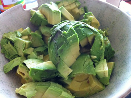 Fresh Diced Avocado