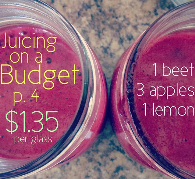 Juicing on a Budget Recipe 4