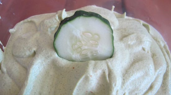 Raw Vegan Zucchini Hummus