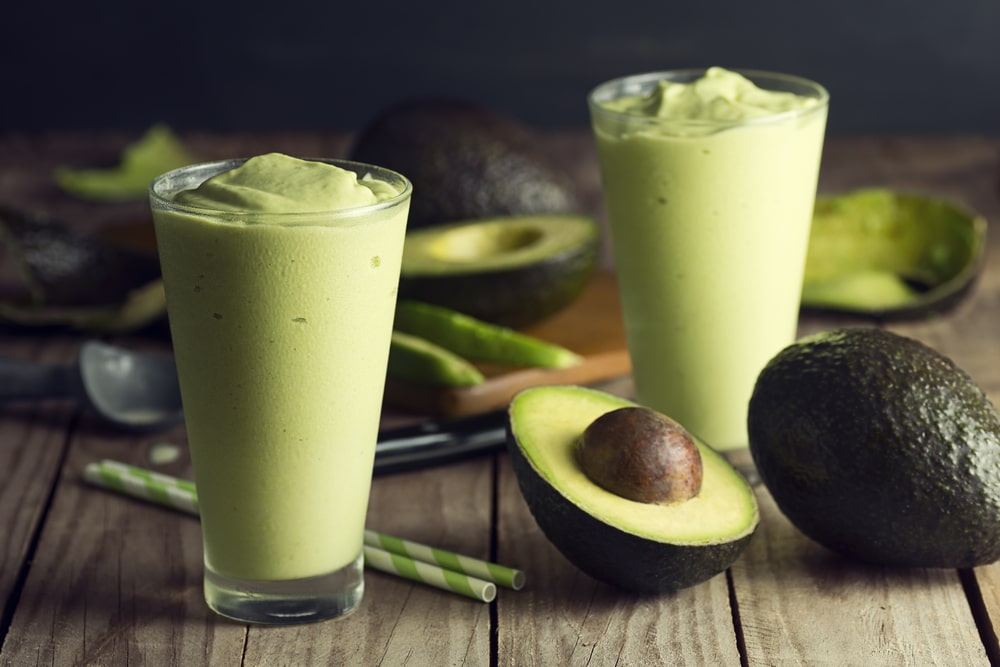 Avocado Ice Cream Smoothie