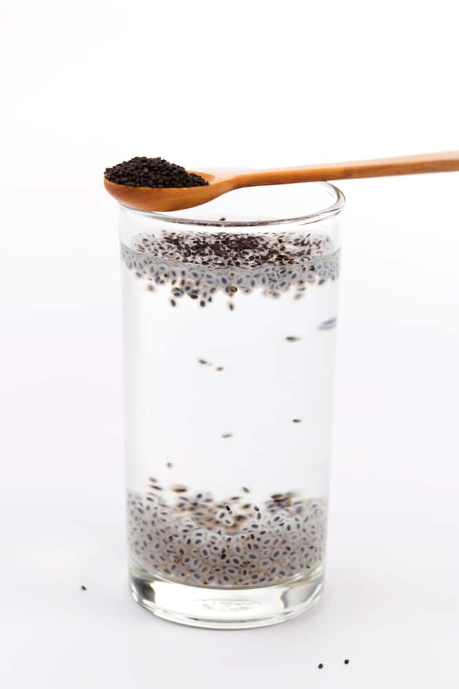 Chia seed water