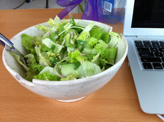 Simple Lime Avocado Salad